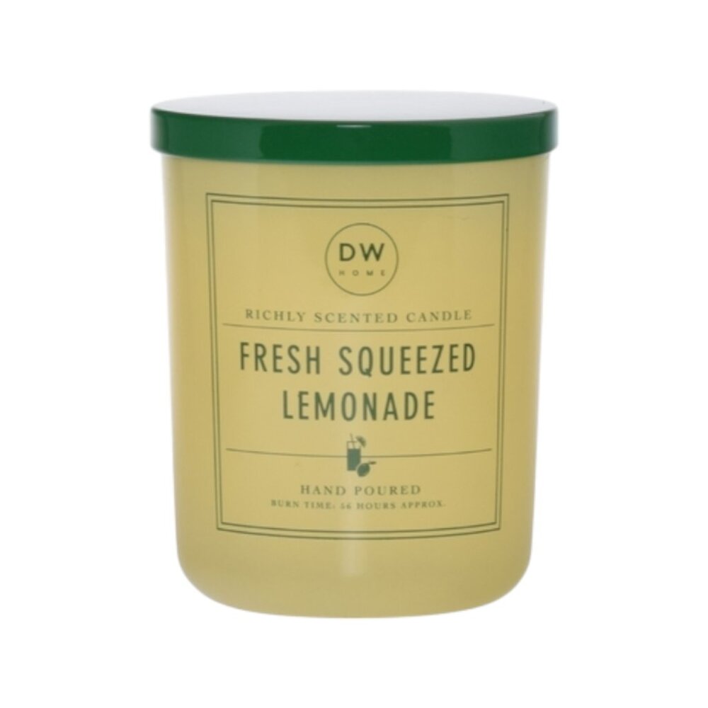 DW Home Fresh Squeezed Lemonade Hand Poured Candle 15.3 ozs NWT